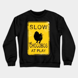 Slow Chocobo Crewneck Sweatshirt